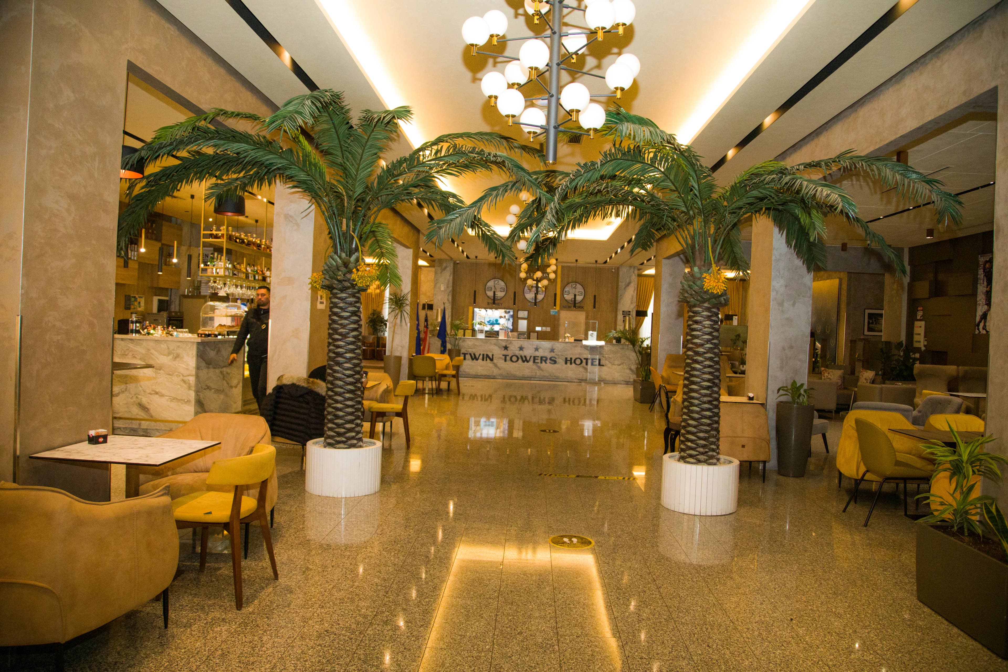 Hotel lounge