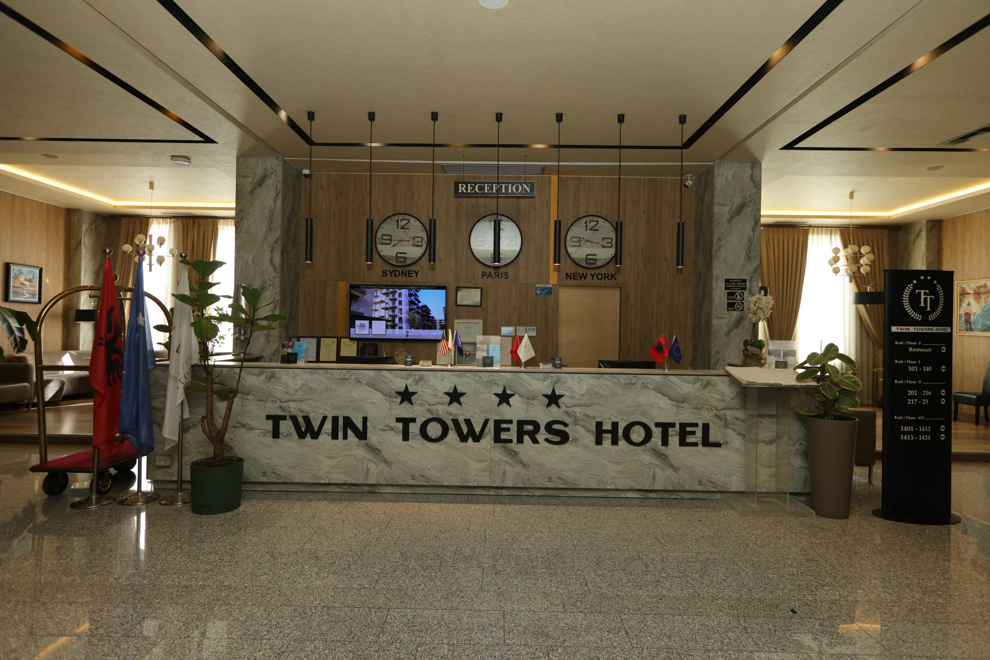 Hotel lobby